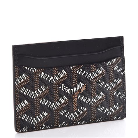 goyard black cardholder dimensions|Goyard Saint.